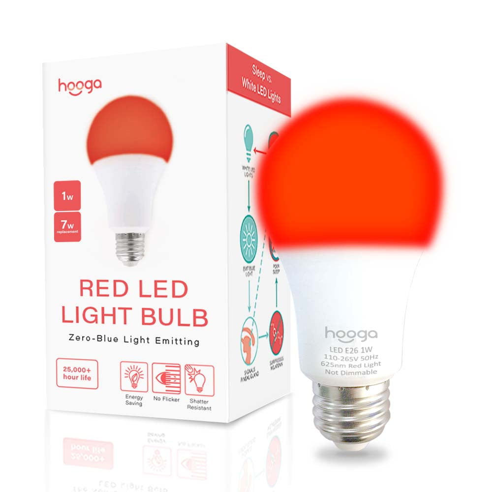 Red Sleep Light Bulb