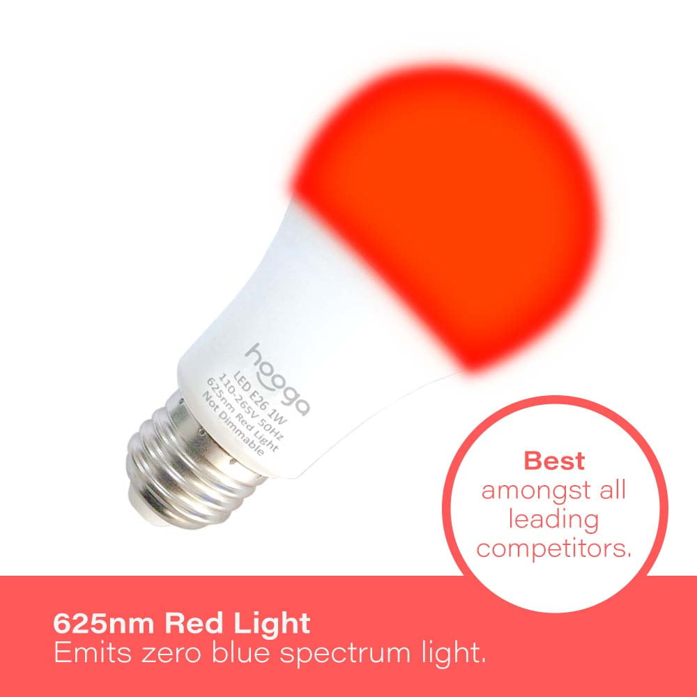 Red Sleep Light Bulb