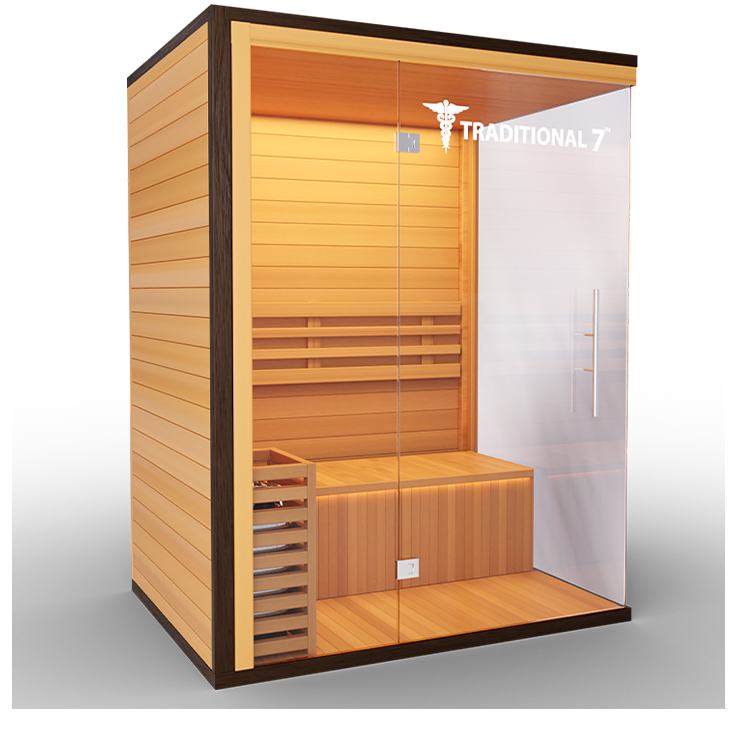 Traditional 7 v2a Medical Sauna | Ultimate Stress Relief