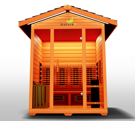 Nature 7™ Outdoor Sauna - Hybrid Nature7 V2