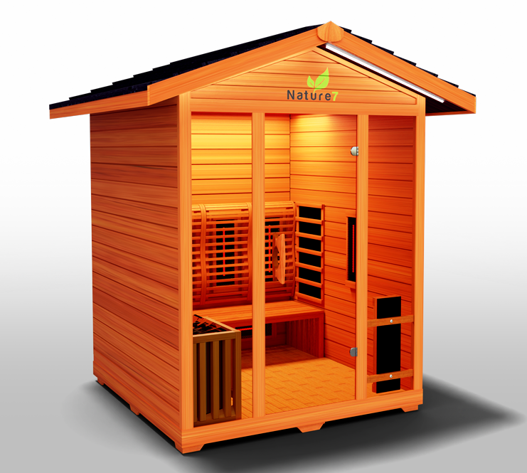 Nature 7™ Outdoor Sauna - Hybrid Nature7 V2