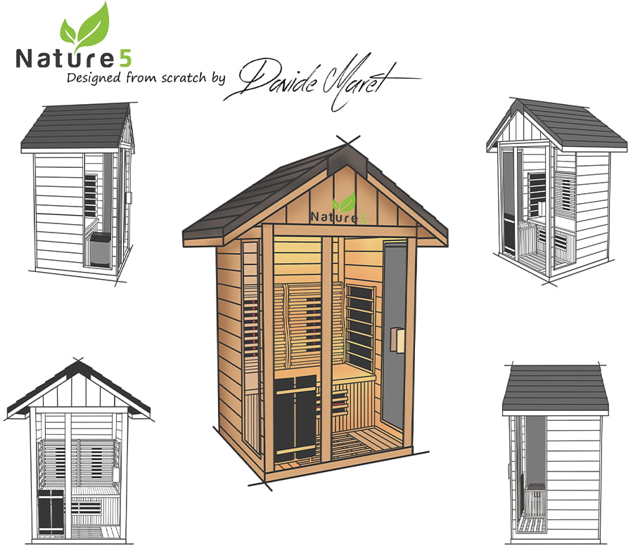 Nature 5 v2 Medical Sauna | Full-Spectrum Infrared Tech